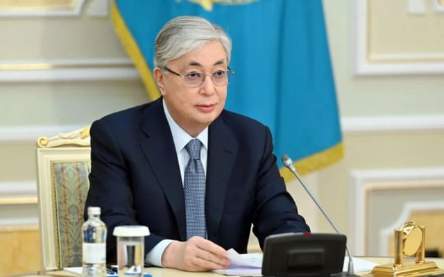 Tokayev Yaxın Şərqdə barışıq təşəbbüsünü dəstəklədiyini açıqlayıb