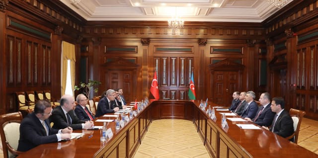 Türkiyə Ali Məhkəməsinin Baş prokuroru Muhsin Şentürkün rəhbərlik etdiyi nümayəndə heyəti ilə görüş keçirilib