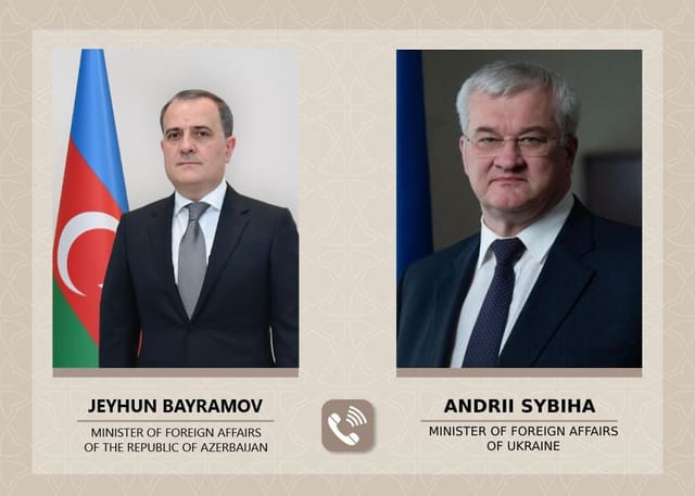 Ukraynanın xarici işlər naziri Ceyhun Bayramova zəng edib - YENİLƏNİB