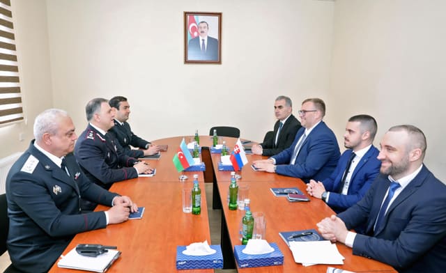 Slovakiya Ombudsmanı Bakı şəhər Müvəqqəti Yerləşdirmə Mərkəzində olub