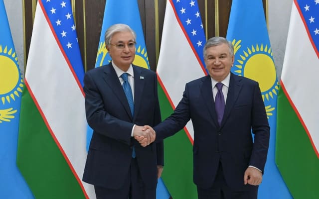 Tokayev və Mirziyoyev Buxarada qeyri-rəsmi görüş keçirib
