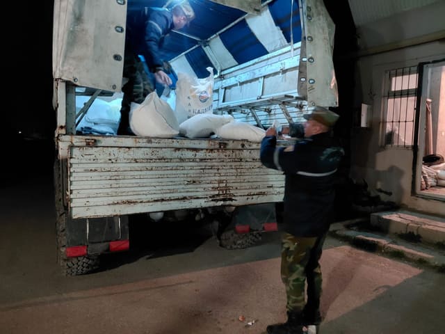 FHN Qonaqkənd kəndinə humanitar yük çatdırıb