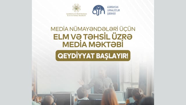 Jurnalistlər üçün elm və təhsil üzrə media məktəbinə start verilir