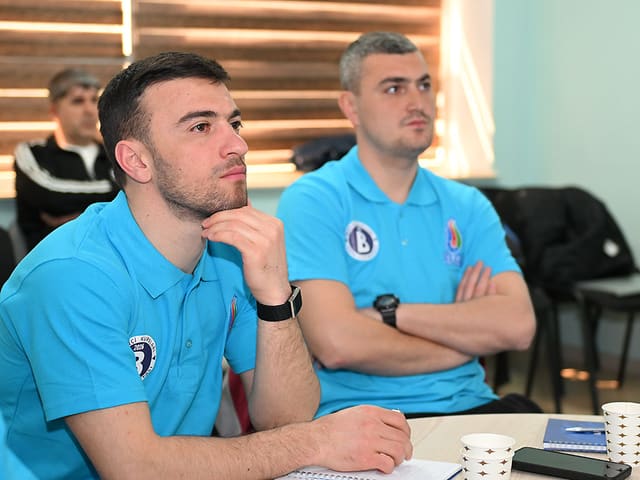 Qara Qarayev UEFA B kursunda iştirak edir