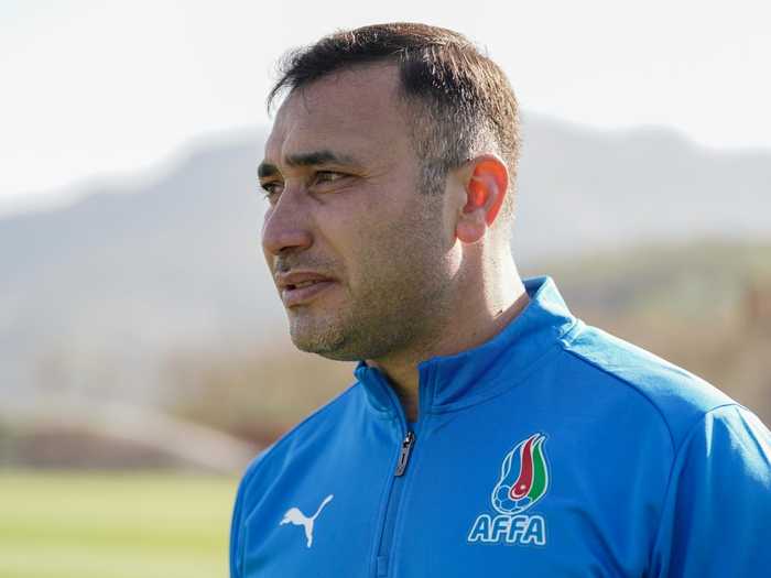 Azərbaycan millisinin baş məşqçisi: Məqsədimiz Andorra ilə hər iki oyunda qələbə qazanmaqdır