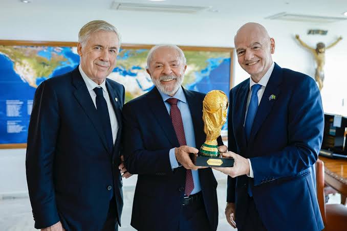 Ançelotti Braziliya prezidenti ilə Neymarın milliyə çağırılması məsələsini müzakirə edib 