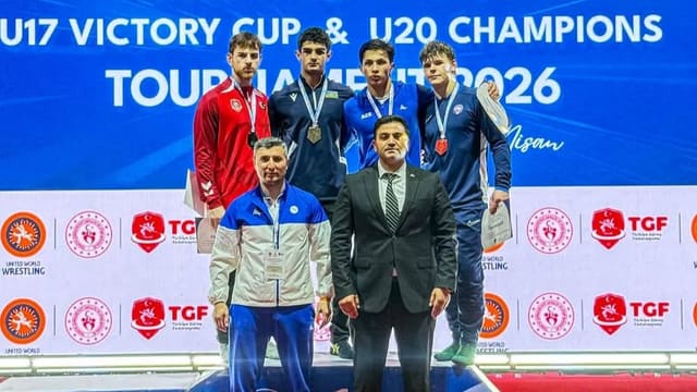 Güləş üzrə Azərbaycan milliləri "Zəfər Kuboku"nda ikinci olublar
