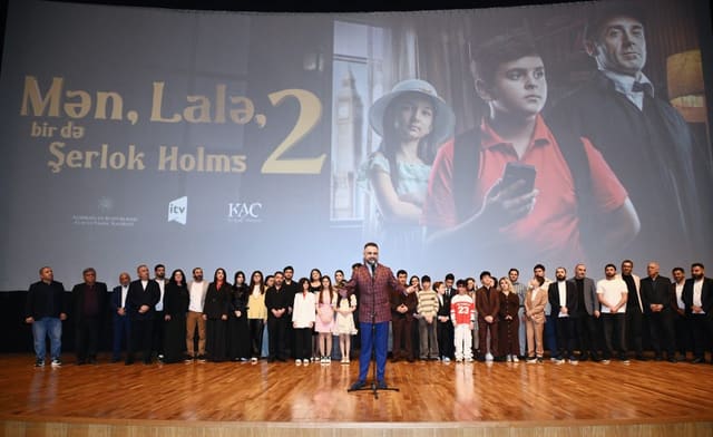 “Mən, Lalə, bir də Şerlok Holms”un ikinci mövsümünün təqdimatı keçirilib