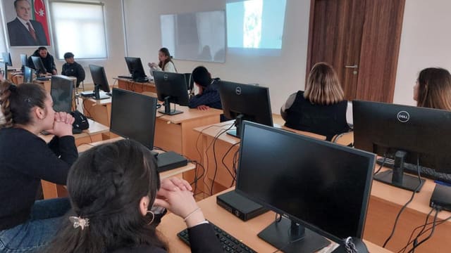  Neftçala Peşə Məktəbinin tədris infrastrukturu yenilənib - FOTOLAR