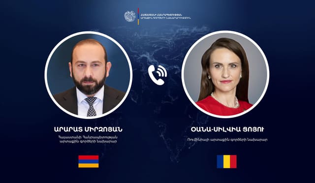 Ermənistan və Rumıniya XİN başçıları əməkdaşlığı müzakirə ediblər