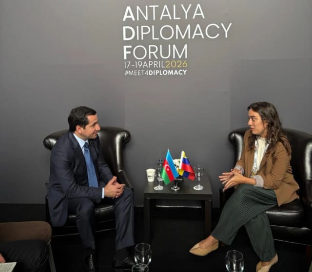Hikmət Hacıyev Venesuelanın XİN rəhbərinin müavini ilə görüşüb