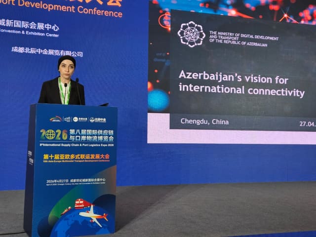 Azərbaycan Çində keçirilən 8-ci Beynəlxalq Təchizat Zənciri və Liman Logistikası sərgisində təmsil olunur