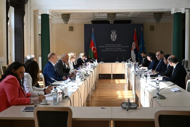 Azərbaycanla Serbiya arasında konsulluq məsləhətləşmələri keçirilib