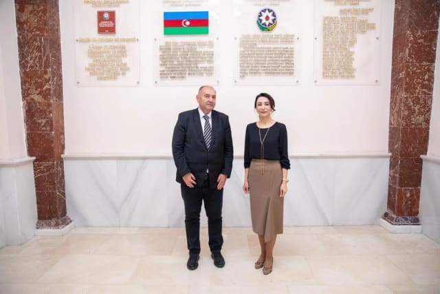 Səbinə Əliyeva Monteneqro Ombudsmanı ilə görüşüb