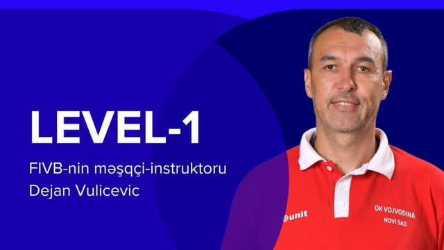 Azərbaycan Voleybol Federasiyası beynəlxalq məşqçi seminarı təşkil edir