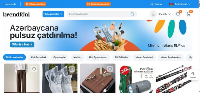 Azərbaycanda yeni qlobal alış veriş platforması fəaliyyətə başlayıb