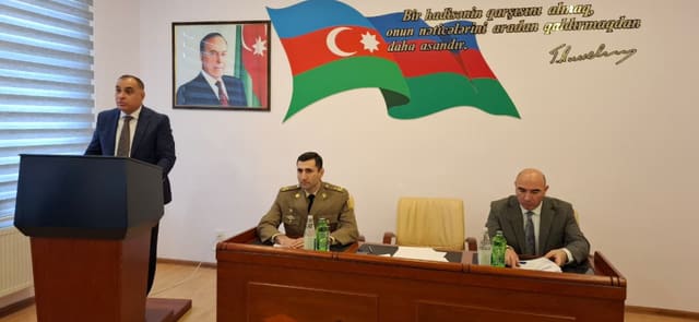 FHN Yevlaxda texniki təhlükəsizliyə dair seminar-müşavirə keçirilib