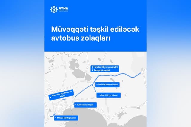 WUF13 çərçivəsində Bakıda müvəqqəti xüsusi hərəkət zolaqları təşkil ediləcək