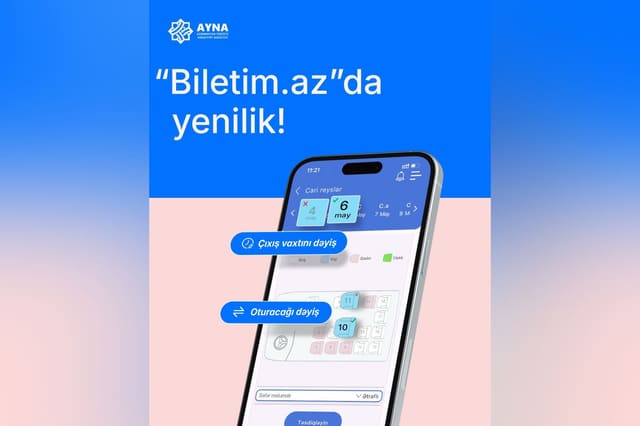 “Biletim.az” portalına yeni funksiya əlavə olunub