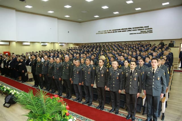 Hərbi Prokurorluq Heydər Əliyevin anadan olmasının 103-cü ildönümünə həsr olunan tədbir keçirib