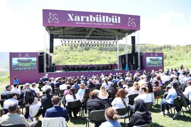 Şuşada “Xarıbülbül” IX Beynəlxalq Musiqi Festivalı başlayıb - YENİLƏNİB