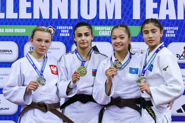 Azərbaycan cüdoçuları Avropa Kubokunun ilk günündə 8 medal qazandılar