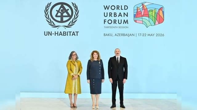 Bakıda WUF13-ün açılış mərasimi keçirilib - YENİLƏNİB 4