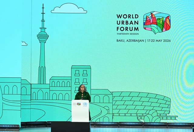 Anaklaudia Rossbax: Ümumdünya Şəhərsalma Forumu 13-cü Sessiyası rekord iştirakla başa çatdı