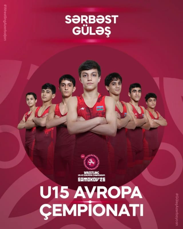Azərbaycan güləşçiləri Avropa çempionatını 6 medalla başa vurdular