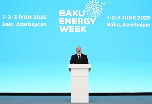 Prezident: Dünya qazıntı yanacağı olmadan yaşaya bilməz