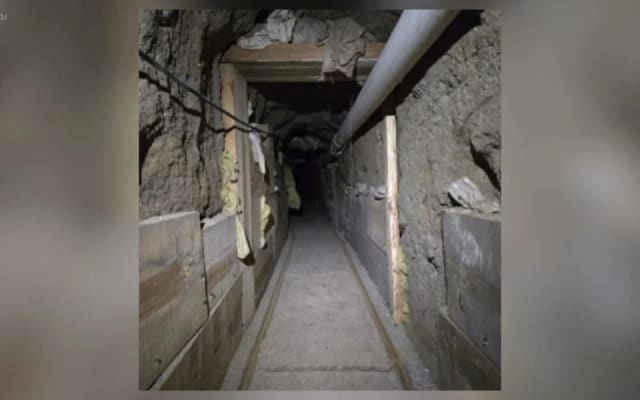ABŞ və Meksika arasında narkotik qaçaqmalçılığı üçün tunel aşkar edilib