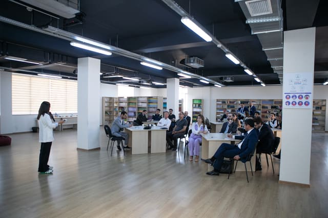 Sumqayıt Sənaye Parkında “Sənaye Klasterlərinə Keçid” təşəbbüsünə dair vörkşop keçirilib