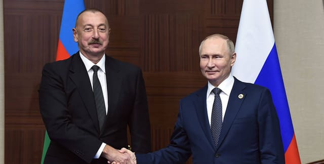 Putin İlham Əliyevə təşəkkür edib