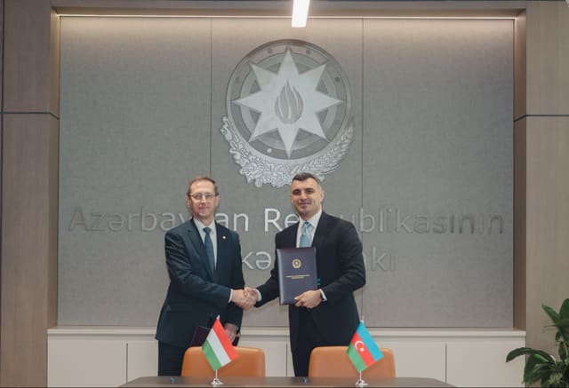 AMB və Macarıstan Mərkəzi Bankı arasında Anlaşma Memorandumu imzalanıb
