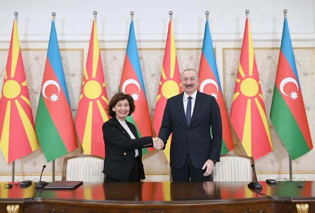 Şimali Makedoniyanın Prezidenti İlham Əliyevi təbrik edib