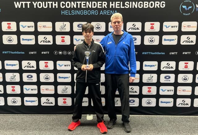 Azərbaycanın stolüstü tennisçisi İsveçdə bürünc medal qazanıb