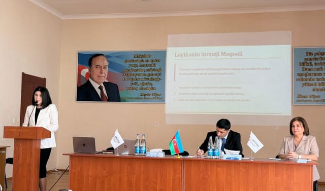 Valideynlərə yeni təmayül tədris modeli barədə məlumat verilib