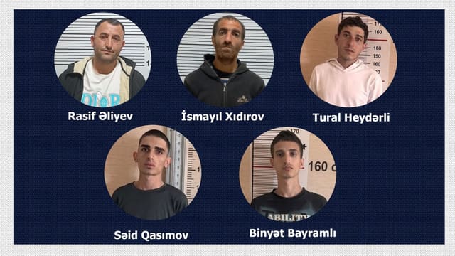 Abşeronda oğurluq edən şəxslər saxlanılıblar
