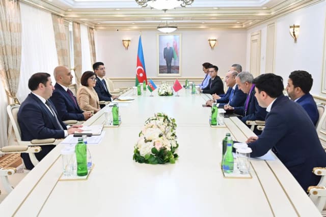 Sahibə Qafarova Mərakeş Krallığı Nümayəndələr Palatası sədrinin müavini ilə görüşüb