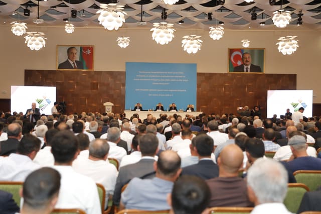 Qaxda aqrar sahədə yeni Dövlət Proqramının müzakirəsi ilə bağlı regional müşavirə keçirilib