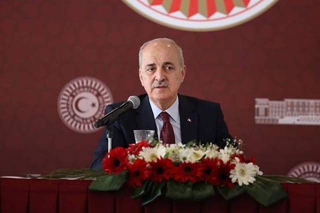Numan Kurtulmuş Azərbaycana səfərə gəlib