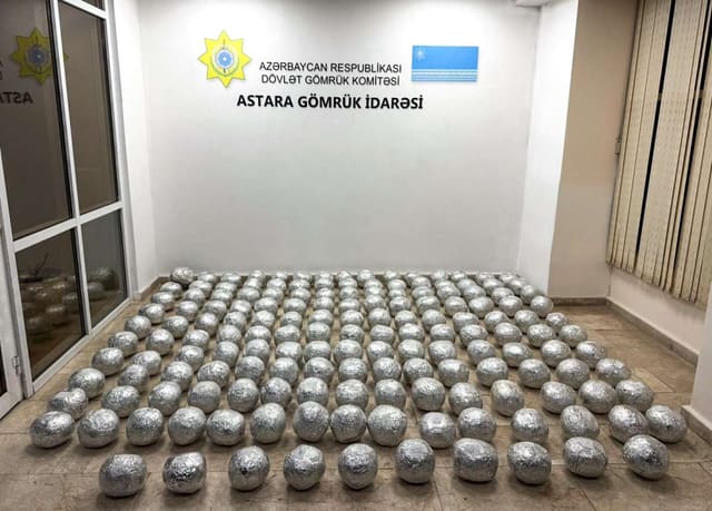 “Gül kələmi” yükündə külli miqdarda narkotik vasitə aşkar edilib