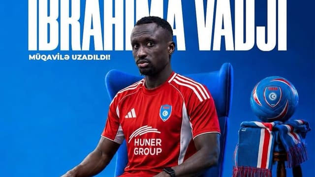 "Turan Tovuz" İbrahima Vadji ilə müqavilə yenilədi