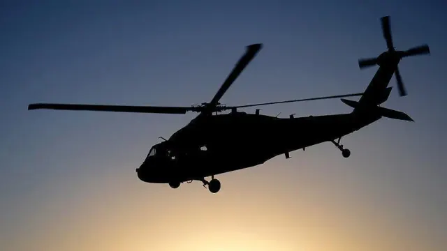 Səudiyyə Ərəbistanında helikopter qəza edib