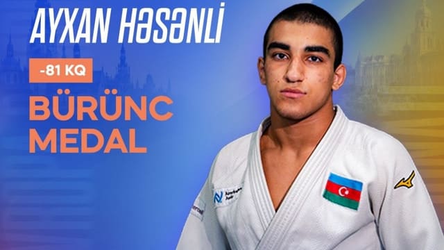 Avropa Çempionatı: Azərbaycanın daha iki yeniyetmə cüdoçusu bürünc medal qazandı 
