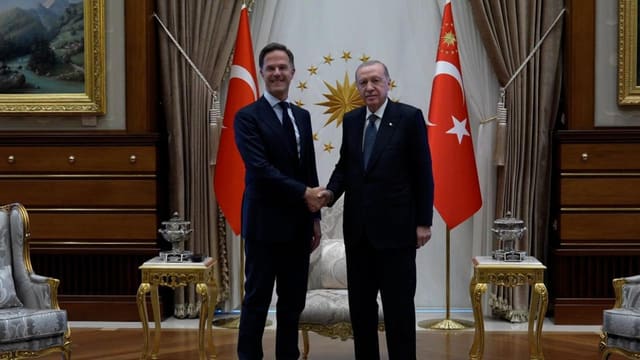 Ərdoğan və Rütte Ankara Sammitinin gündəliyini müzakirə ediblər - YENİLƏNİB