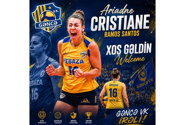 “Gəncə” klubu braziliyalı voleybolçunu transfer edib