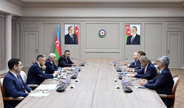 Əli Əsədov "Damen Shipyards Group" şirkətinin baş icraçı direktoru ilə görüşüb