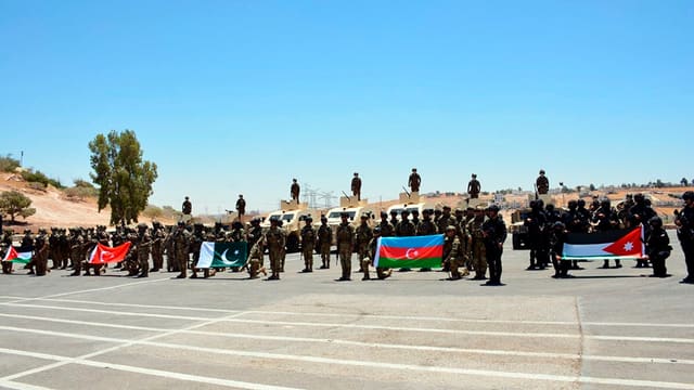 Azərbaycan xüsusi təyinatlıları İordaniyada təlimdə iştirak edir