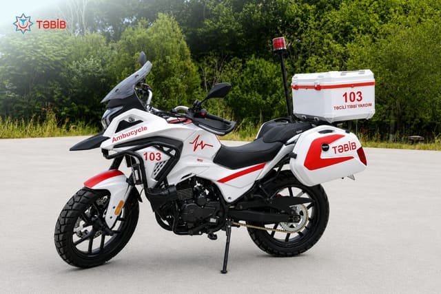  TƏBİB təcili tibbi yardımda yeni “Ambucycle” xidmət modelinin tətbiqinə başlayır